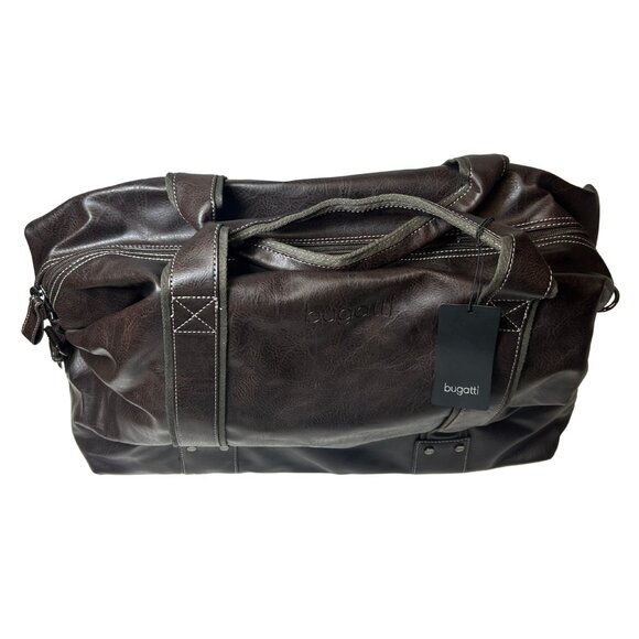 Bugatti Brown Weekender Bag – BNWT (#DUF621) - Picture 3 of 6